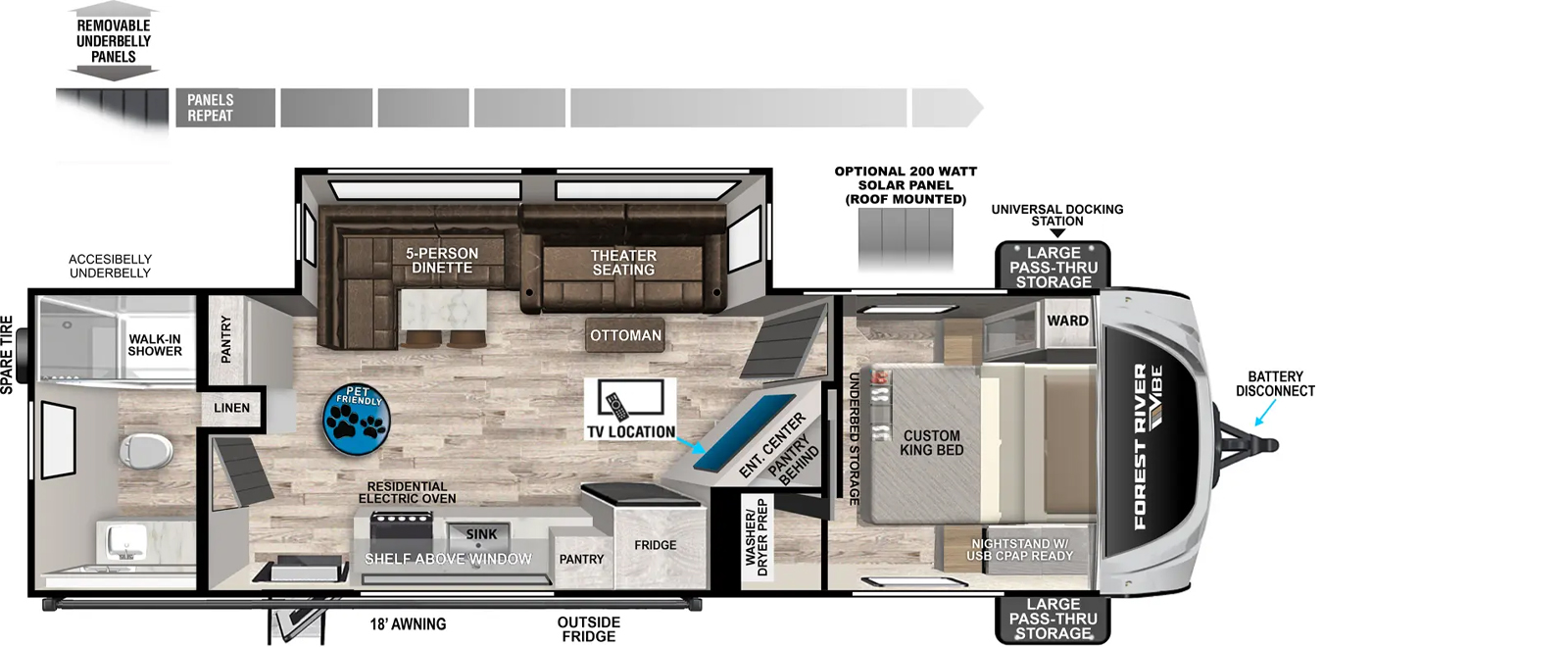 2600RB Floorplan Image